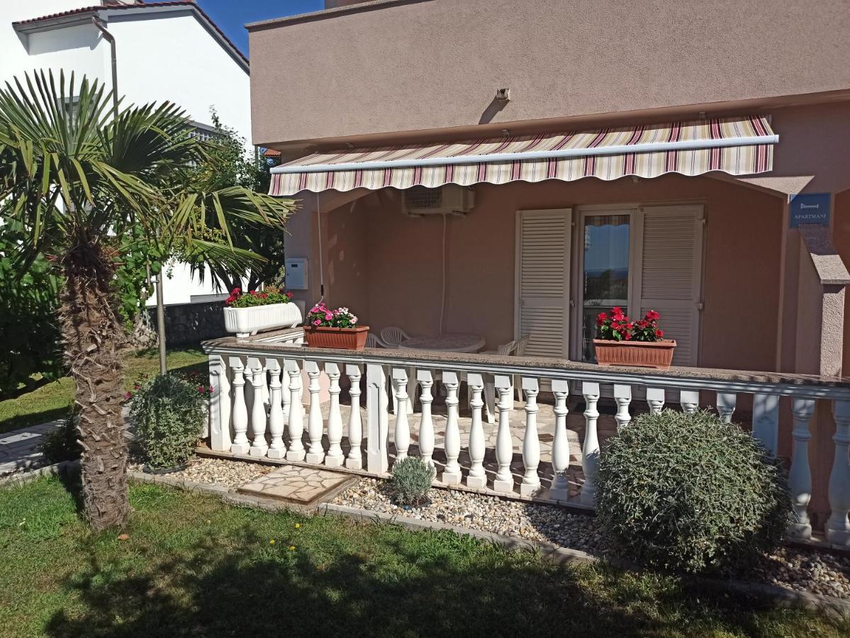 Apartmani Vesna Krk Town Dış mekan fotoğraf